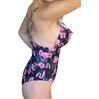Load image into Gallery viewer, 00’s does 80's One Piece Flamingo Ruffle Swimsuit by Halara