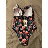 Load image into Gallery viewer, 00’s does 80's One Piece Flamingo Ruffle Swimsuit by Halara
