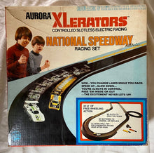 Load image into Gallery viewer, Father's Day 1974 Vintage Aurora Xlerators HO National Speedway #1203, complete w/inst minus cars