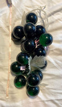 Load image into Gallery viewer, 60s/70s Mcm Lucite Green 2” Grapes Mod,mid Century Modern