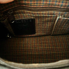 Load image into Gallery viewer, 1990’s Brighton C216279 Mahogany woven leather/Crocodile shoulder bag . Authentic BRIGHTON