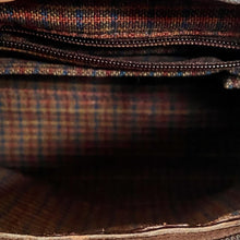 Load image into Gallery viewer, 1990’s Brighton C216279 Mahogany woven leather/Crocodile shoulder bag . Authentic BRIGHTON
