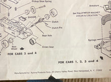 Load image into Gallery viewer, Father's Day 1974 Vintage Aurora Xlerators HO National Speedway #1203, complete w/inst minus cars