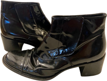 Load image into Gallery viewer, 1990’s fashion Authentic black Velcro ankle boots by Prada