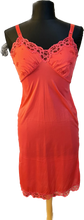 Load image into Gallery viewer, Vintage red hottt sexxxy lace slip