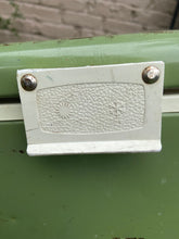 Load image into Gallery viewer, 1960’s Vintage Avocado Green Metal Cooler Gibson by Thermos Brand Picnic Ice Chest