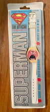 Load image into Gallery viewer, 1986 Rare Collectors Superman Dc Comics Watch.
