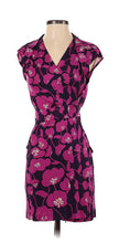Load image into Gallery viewer, Diane Von Furstenberg floral print 100% silk wrap midi dress size 2