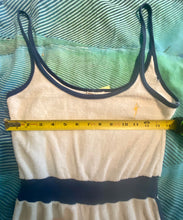 Load image into Gallery viewer, 70’s/80’s Rare Lightning for Gals Bolt Roller girl Terrycloth sunsuit/romper