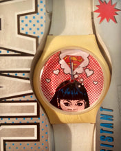 Load image into Gallery viewer, 1986 Rare Collectors Superman Dc Comics Watch.