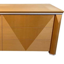 Load image into Gallery viewer, Designer Giorgio Collections Art Deco Style Blonde/maple dresser Cartel
