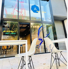 Load image into Gallery viewer, Futura Laboratories x Alchemist Art Cafe Custom Case Study Furniture® Eiffel Chair by Modernica
