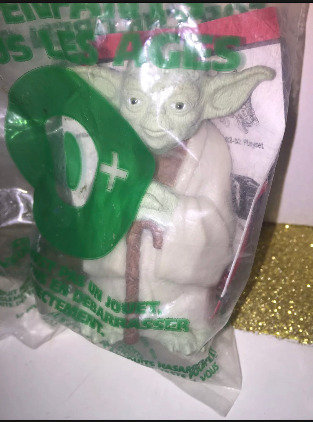 1996 Taco Bell Star Wars Trilogy Special Edition YODA - Sealed Toy