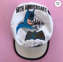 Load image into Gallery viewer, Rare Vintage 1982 50th Anniversary Batman Painters Cap
