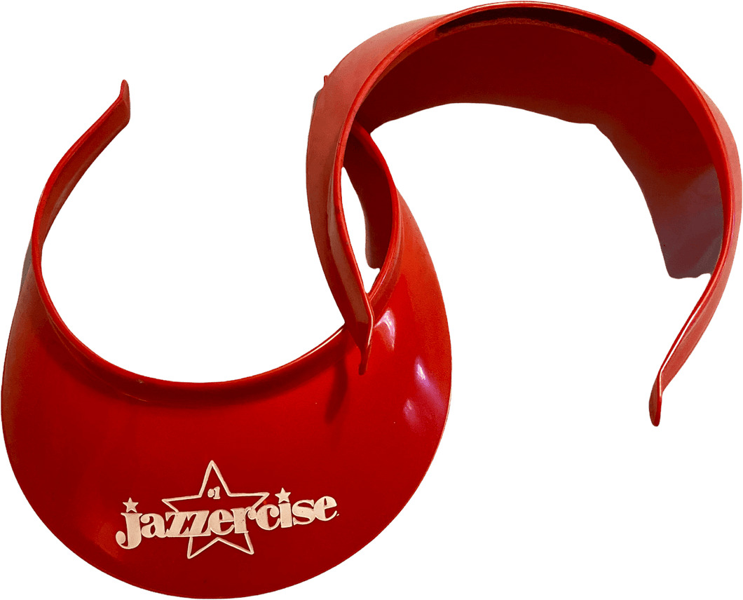 80’s Official Jazzercize Visor Vintage by Jazzercise