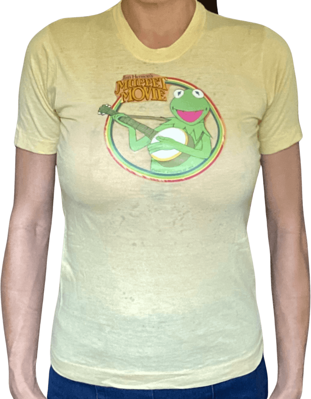 70’s Muppets Movie Iconic Tee Staring Kermit by Muppets