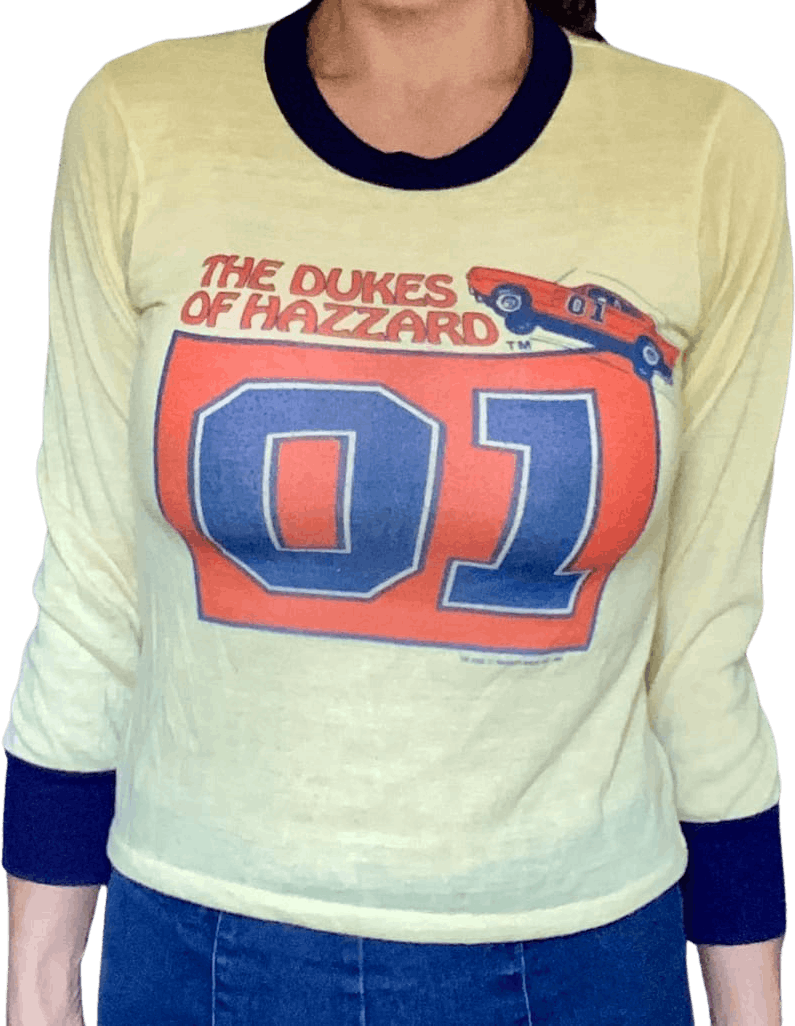 1980's RARE Dukes of Hazzard long sleeve shirt. by Dukes Of Hazzard