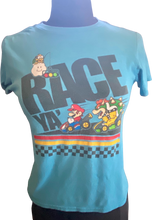 Load image into Gallery viewer, 00’s Retro Mario Cart T-Shirt Mario Bros Vtg Style by Nintendo
