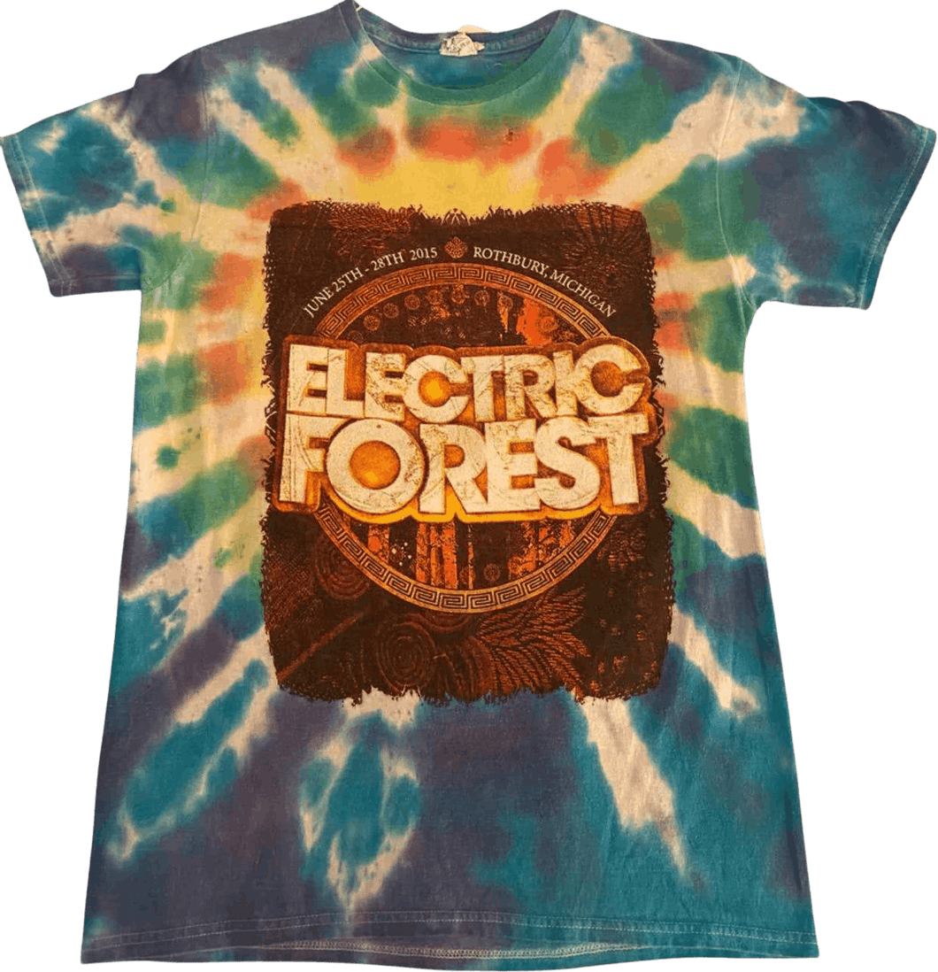 2000's Rare Electric Forest Festival T-Shirt