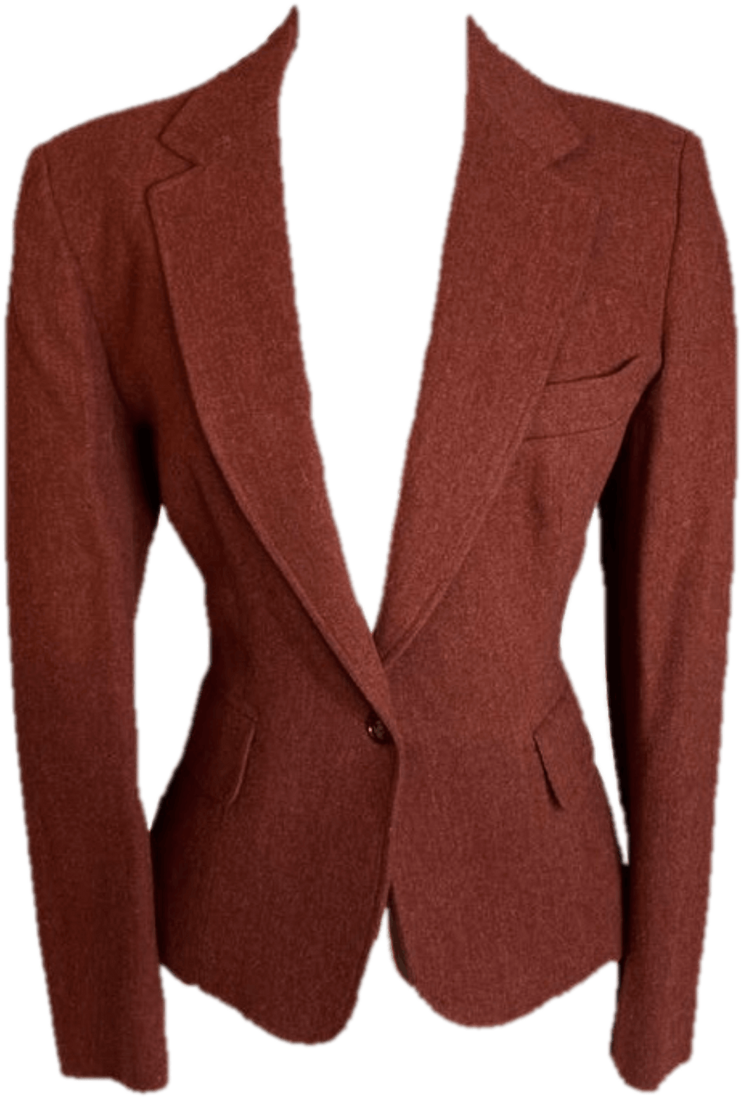 70’s Red Wool Blazer by Evan Picone